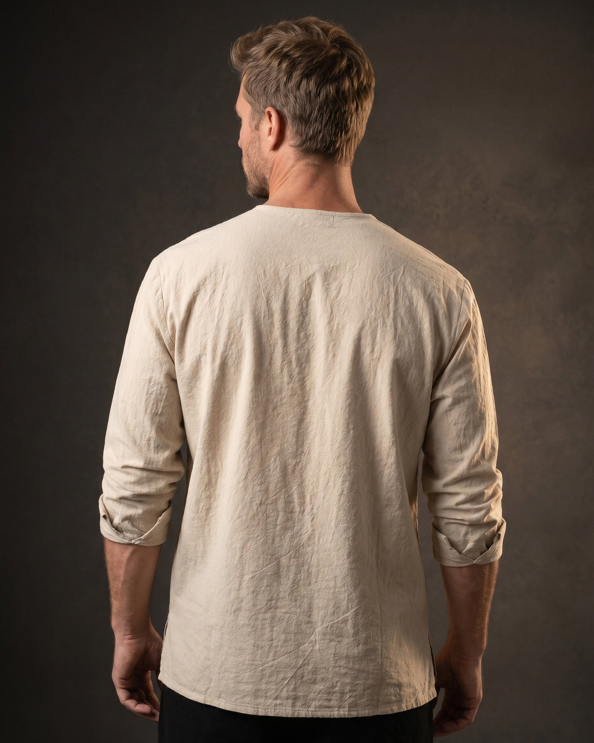 Romano Cotton Blend Linen Shirt
