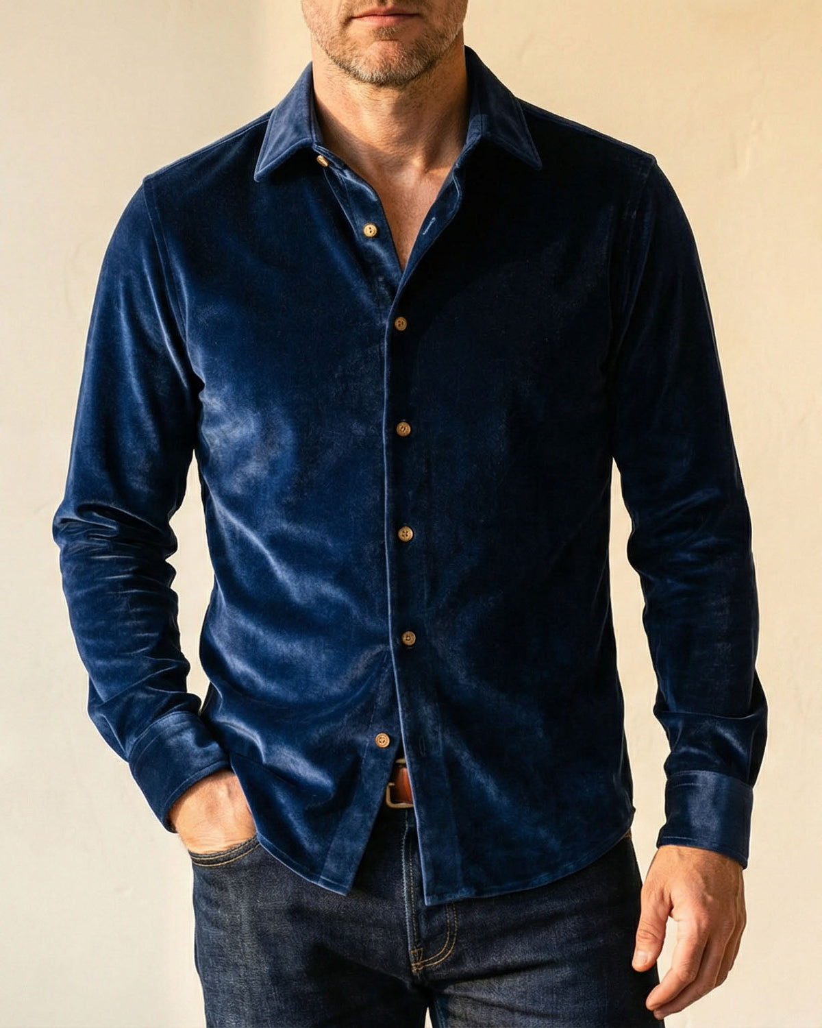 Samuele Casual Cotton-Blend Shirt