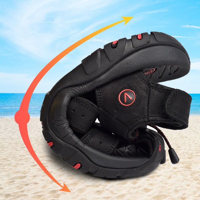 Sandalias Cerradas de Playa para Hombre con Velcro
