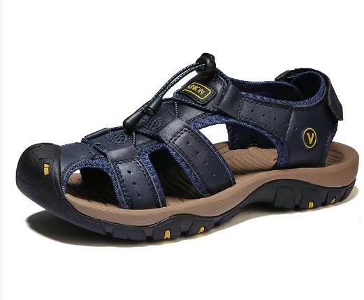 Sandalias Cerradas de Playa para Hombre con Velcro