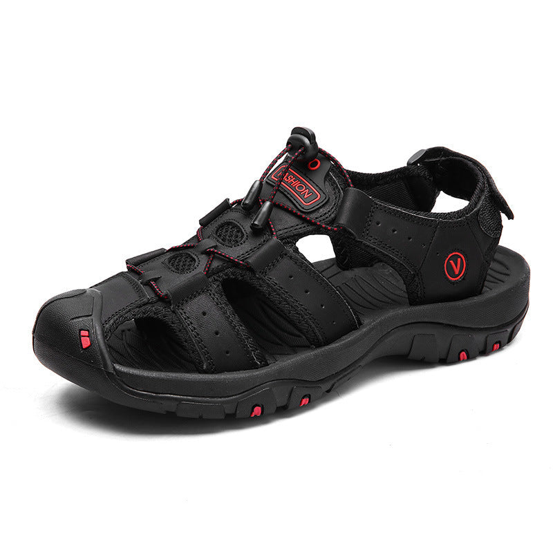 Sandalias Cerradas de Playa para Hombre con Velcro