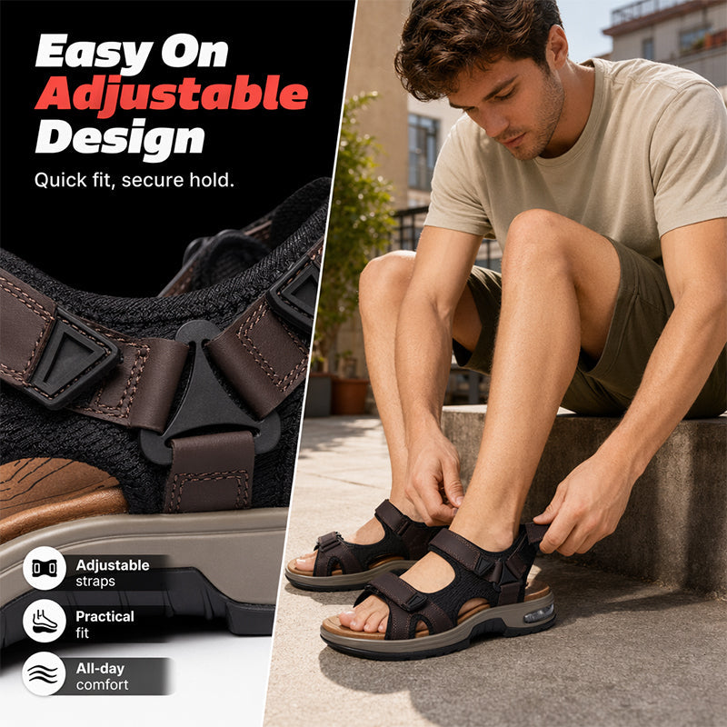 Sandalias Deportivas para Hombre con Suela Acolchada