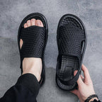 Sandalias de Verano para Hombre con Suela Blanda