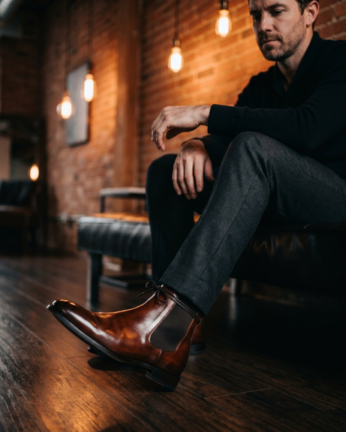 Mariano Leather Chelsea Boot