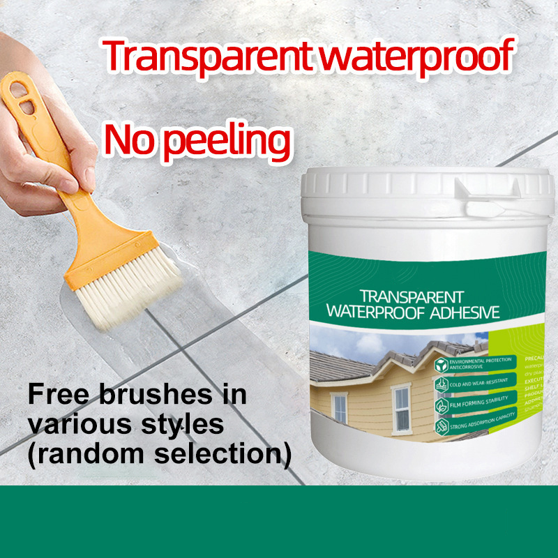 Sellador Impermeable Transparente para Fugas y Grietas