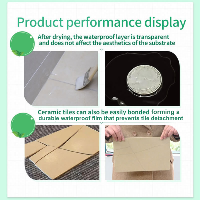 Sellador Impermeable Transparente para Fugas y Grietas
