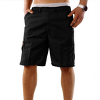 Short Cargo para Hombre con Cintura Elástica y Bolsillos
