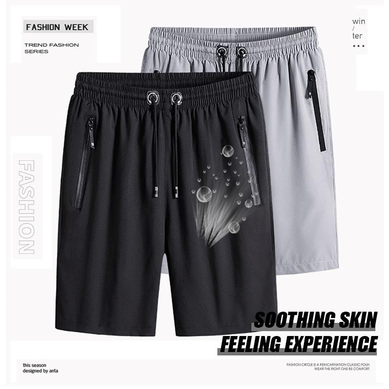 Short Deportivo de Algodón Mercerizado para Hombre Tallas Grandes