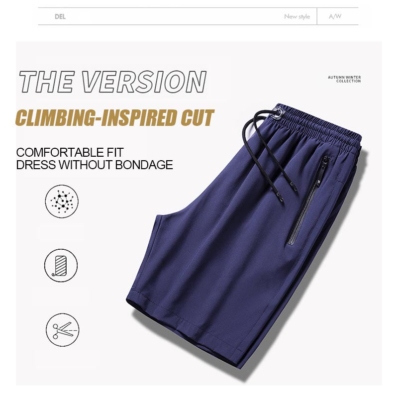 Short Deportivo de Algodón Mercerizado para Hombre Tallas Grandes