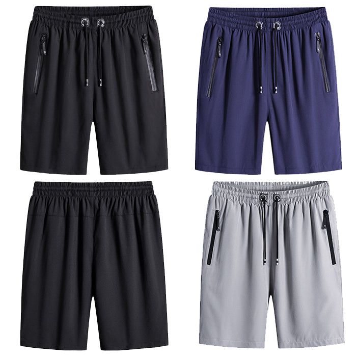 Short Deportivo de Algodón Mercerizado para Hombre Tallas Grandes