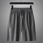 Short Deportivo de Seda Fría para Hombre Elástico