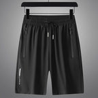 Short Deportivo de Seda Fría para Hombre Elástico