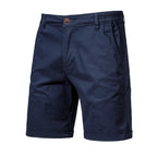 Shorts Cargo para Hombre de Algodón con Cintura Elástica