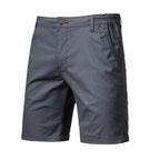 Shorts Cargo para Hombre de Algodón con Cintura Elástica