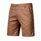 Shorts Cargo para Hombre de Algodón con Cintura Elástica