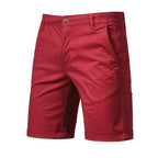 Shorts Cargo para Hombre de Algodón con Cintura Elástica