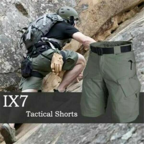 Shorts Tácticos para Hombre Resistentes con Bolsillos