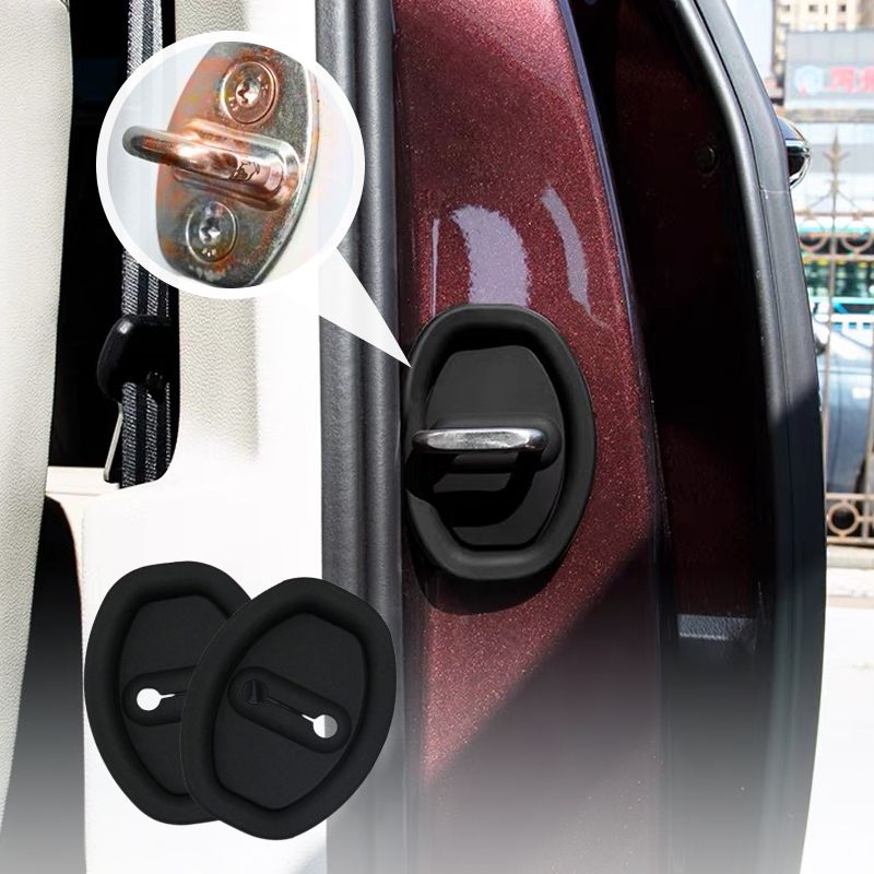 💥Cubierta de silicona para cerradura de puerta de coche - Almohadilla insonorizante（50% DE DESCUENTO）