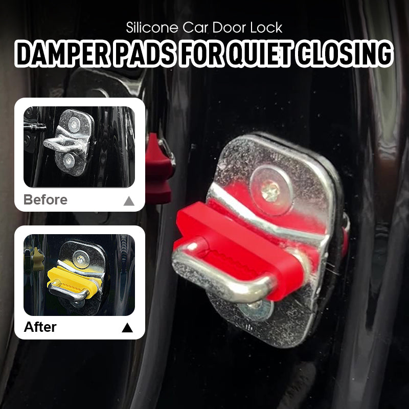 ✨ Almohadillas de silicona para amortiguar las puertas del coche: reducen el ruido y la vibración, protegen los bordes de las puertas.✨