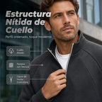 Sudadera Cálida con Media Cremallera para Hombre Corte Holgado