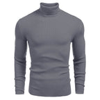 Suéter de Cuello Alto para Hombre Slim Fit
