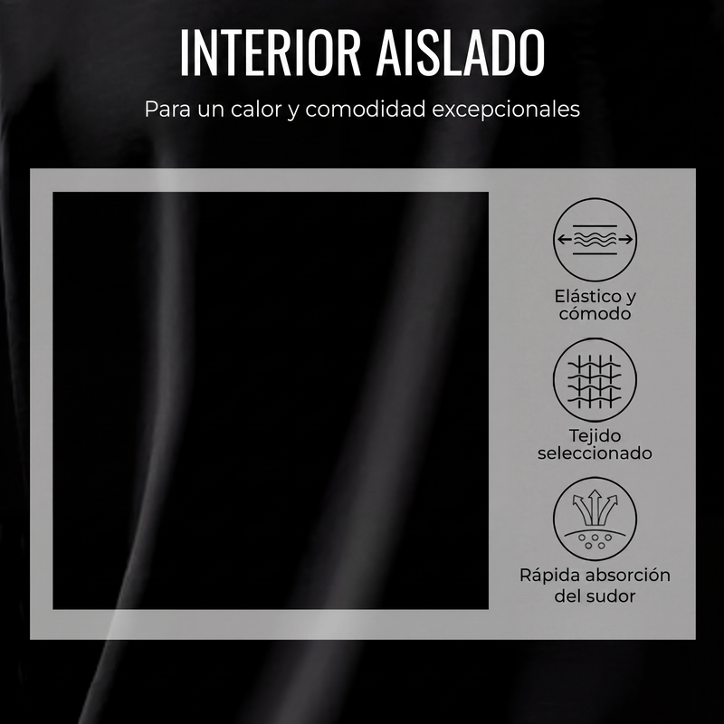 Suéter de Cuello Alto con Media Cremallera para Hombre