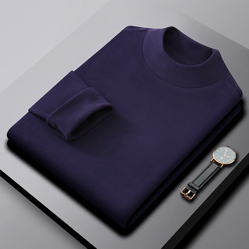 Suéter de Medio Cuello Alto para Hombre Reversible