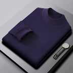 Suéter de Medio Cuello Alto para Hombre Reversible
