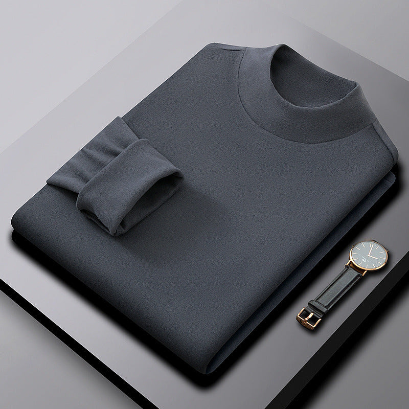 Suéter de Medio Cuello Alto para Hombre Reversible