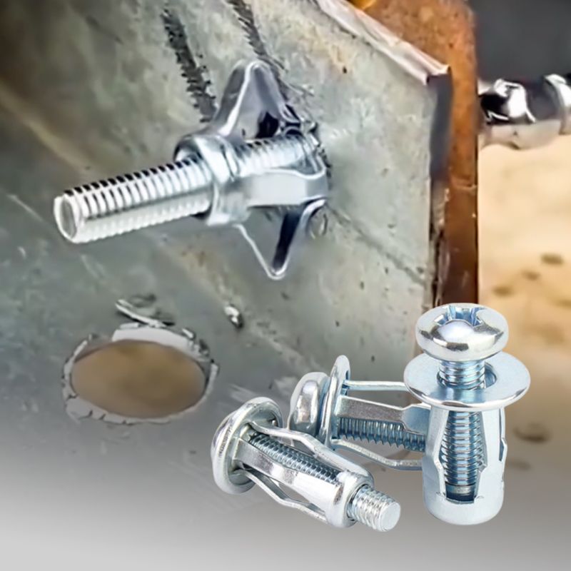 Taquetes Metálicos de Expansión tipo Pétalo M4 × 20 mm
