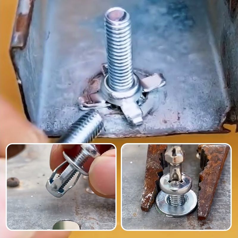 Taquetes Metálicos de Expansión tipo Pétalo M4 × 20 mm