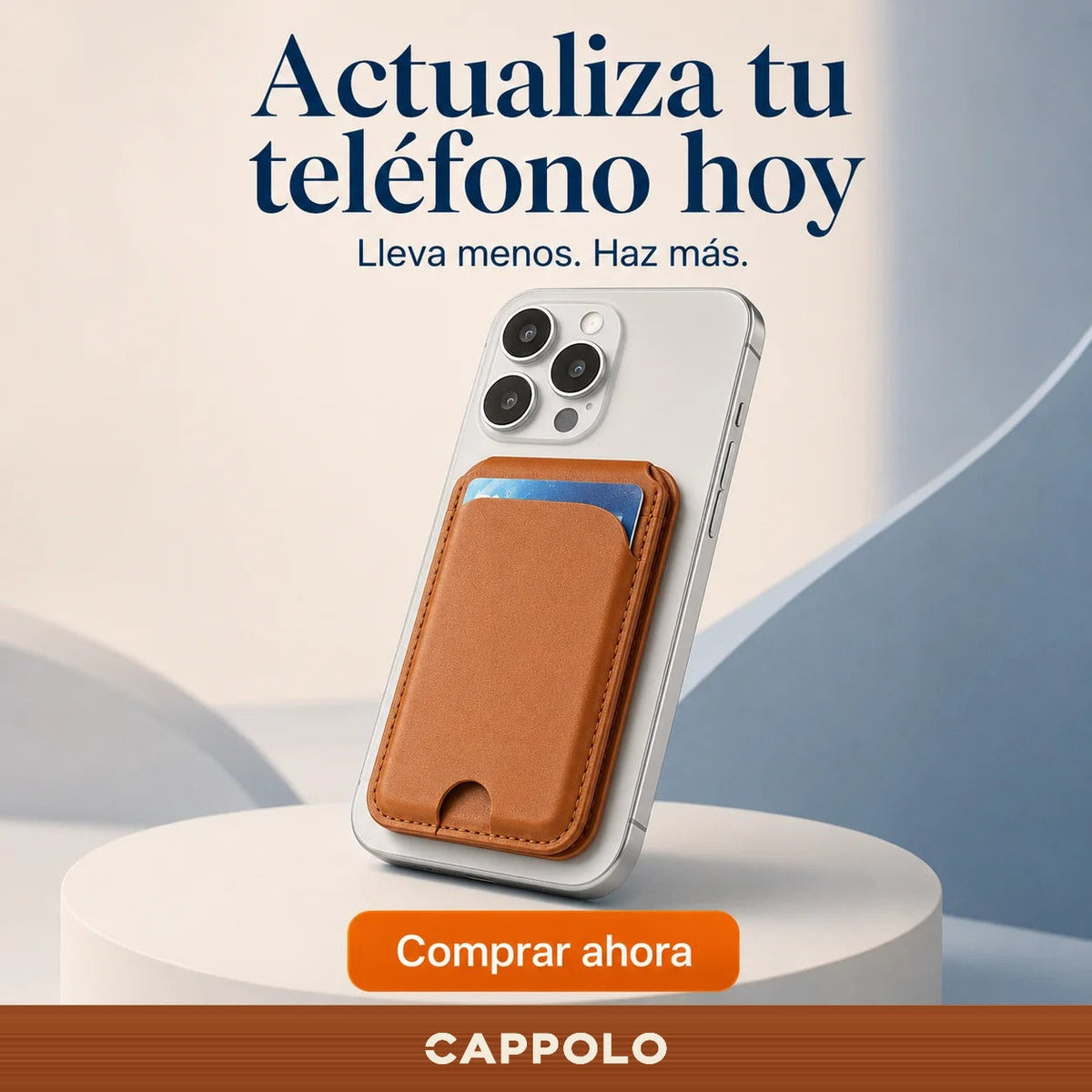 Tarjetero Magnético para Celular con Soporte Plegable