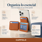 Tarjetero Magnético para Celular con Soporte Plegable