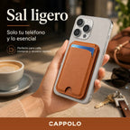 Tarjetero Magnético para Celular con Soporte Plegable