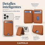 Tarjetero Magnético para Celular con Soporte Plegable