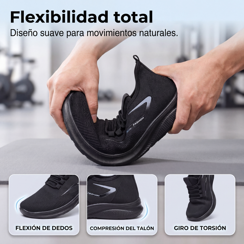 Tenis para Correr Transpirables para Hombre Sin Agujetas