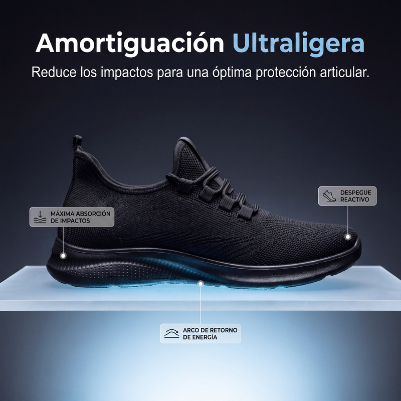 Tenis para Correr Transpirables para Hombre Sin Agujetas