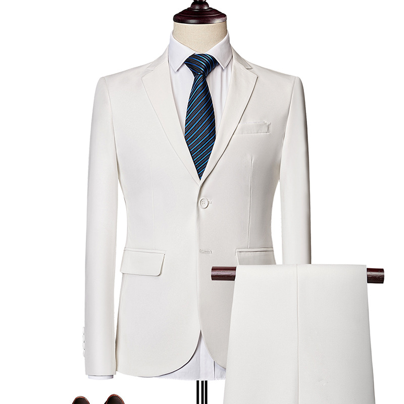 Traje de 2 Piezas para Hombre Corte Moderno Slim