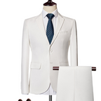 Traje de 2 Piezas para Hombre Corte Moderno Slim