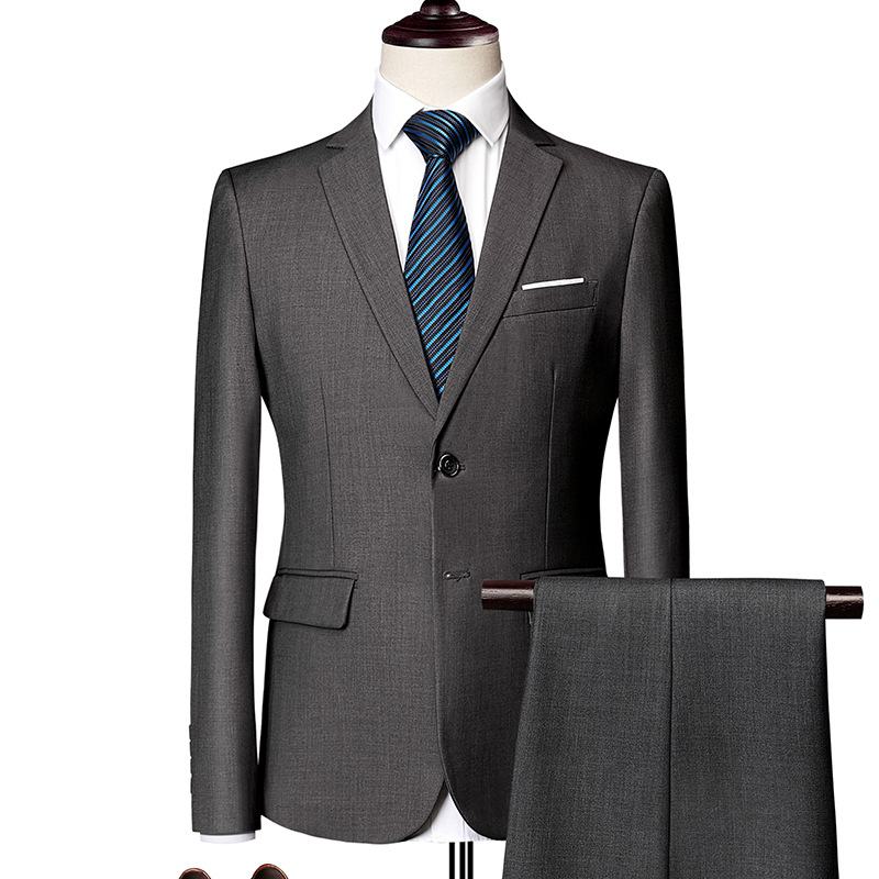 Traje de 2 Piezas para Hombre Corte Moderno Slim