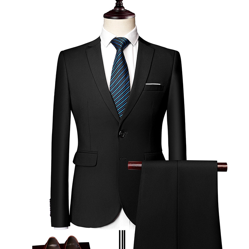 Traje de 2 Piezas para Hombre Corte Moderno Slim