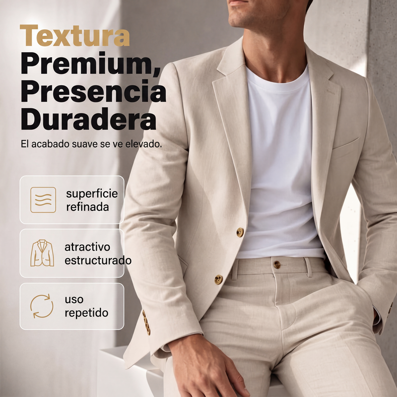 Traje Casual Elástico para Hombre Saco y Pantalón