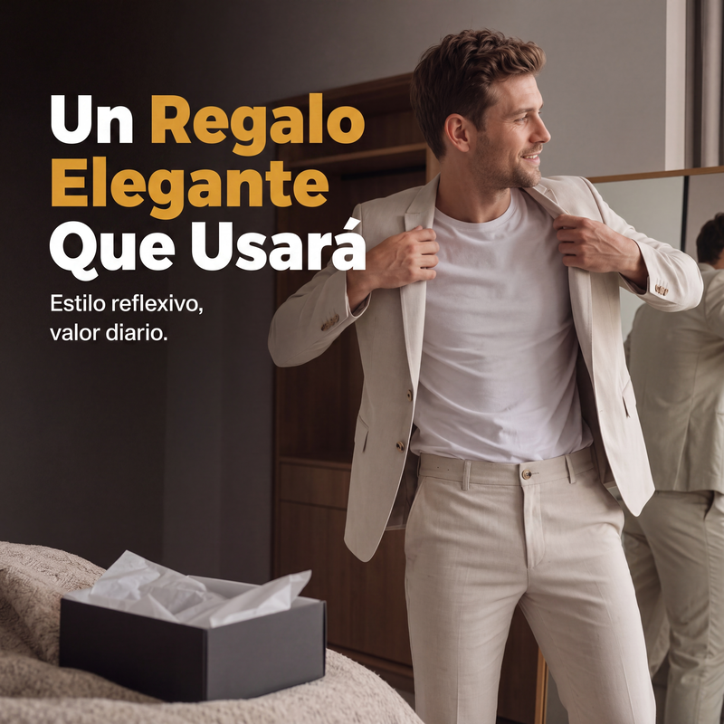 Traje Casual Elástico para Hombre Saco y Pantalón