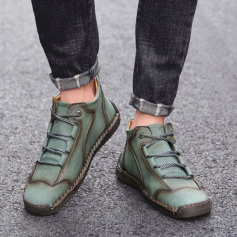 Zapatos Casuales de Piel Hechos a Mano para Hombre