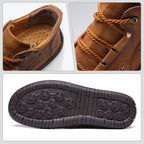 Zapatos Casuales de Piel Hechos a Mano para Hombre