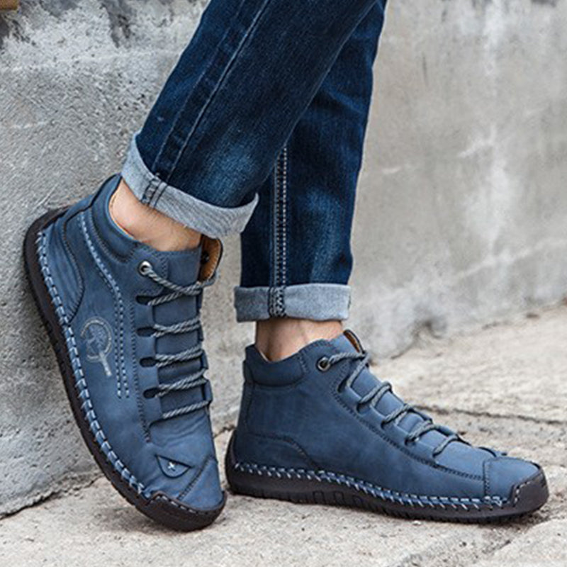 Zapatos Casuales de Piel Hechos a Mano para Hombre
