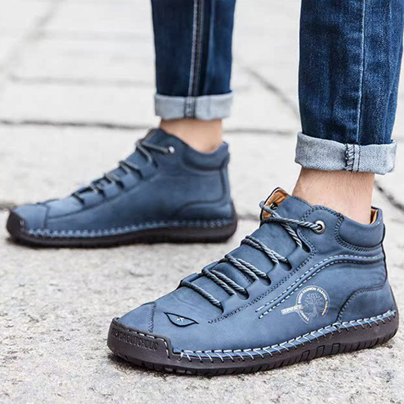 Zapatos Casuales de Piel Hechos a Mano para Hombre