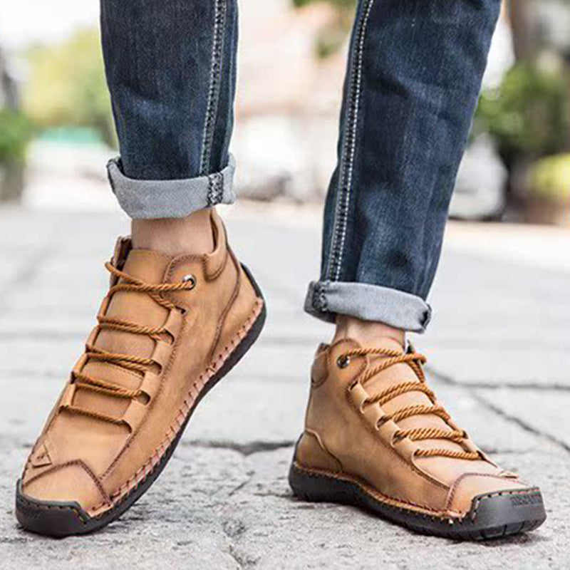 Zapatos Casuales de Piel Hechos a Mano para Hombre