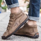 Zapatos Casuales de Piel Hechos a Mano para Hombre
