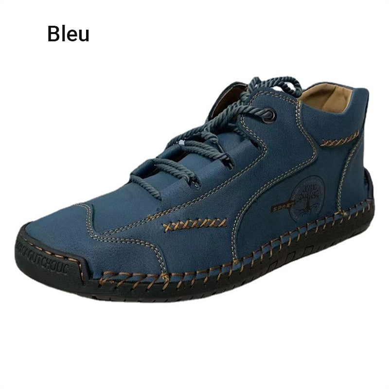 Zapatos Casuales de Piel Hechos a Mano para Hombre